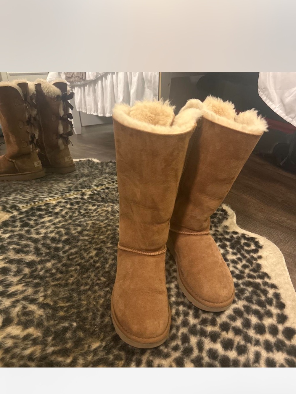 Ugg Chestnut Bailey Bow Tall Boots